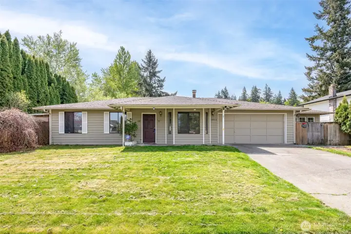 Welcome to your new home! 2 car garage, 2 car driveway, with potential for RV or parking