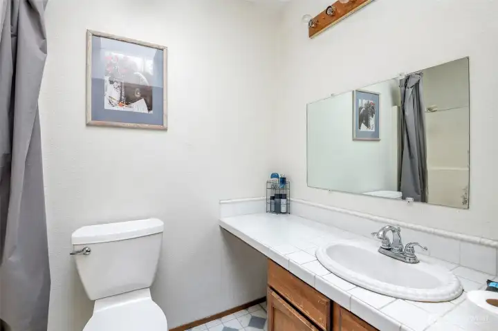 Hall bath
