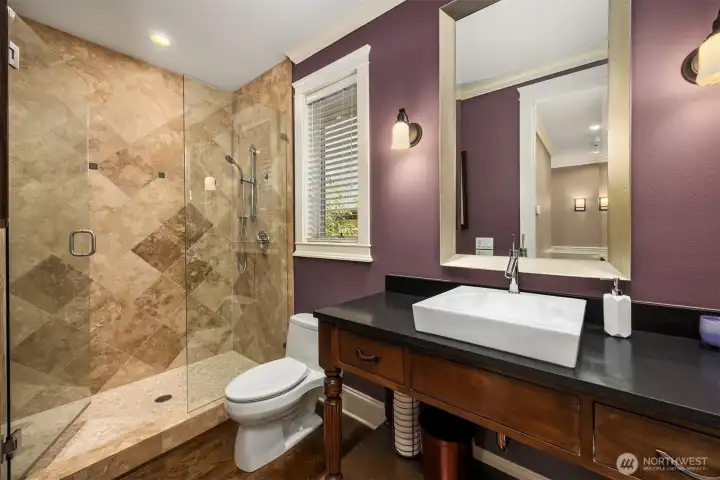Main Floor 3/4 Powder Bath Main Floor 3/4 Powder Bath