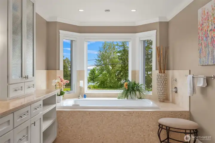 Views from the entire Primary Bath Views from the entire Primary Bath