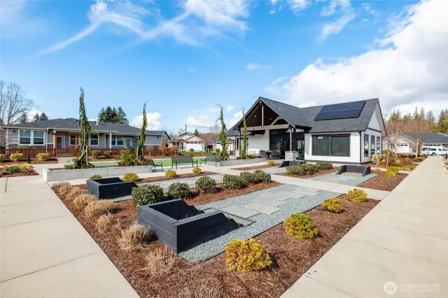 Here's a picture of the clubhouse.