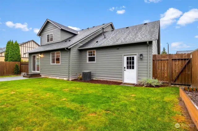 back yard close shed