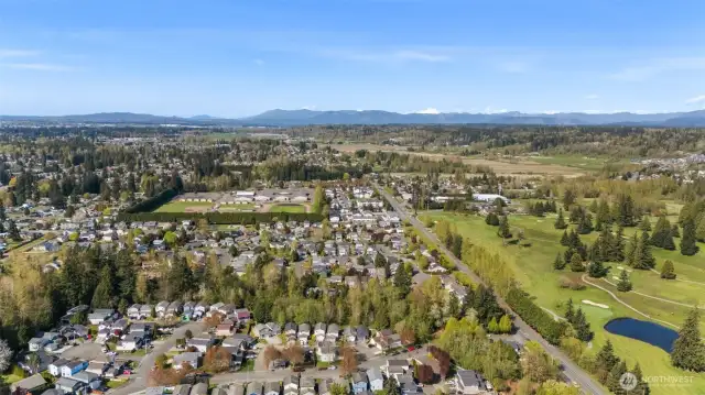 Very close to Cedar crest Golf Course