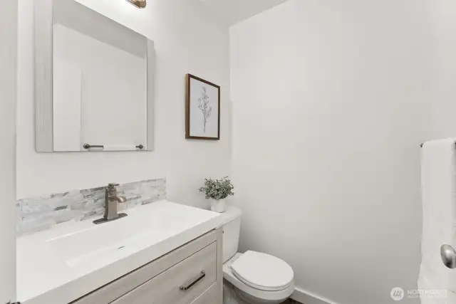 1/2 Bath on Main