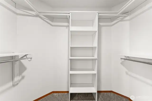 Primary Walk In Closet