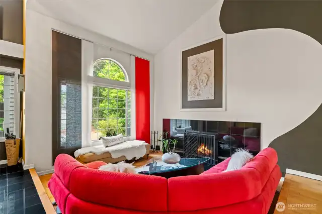 Enjoy modern interior designer touches throughout ...