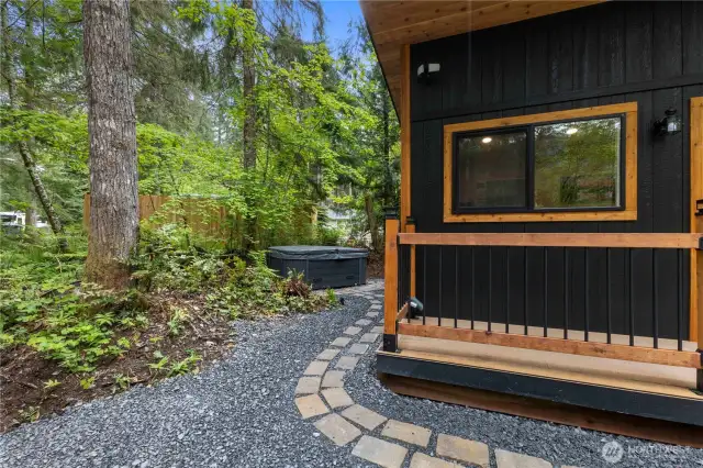 Pathway to relaxing!