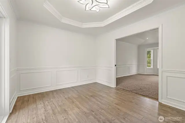 Front room flows into Flex room