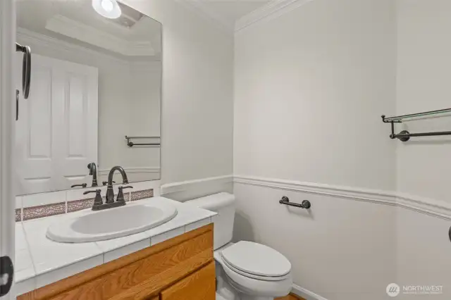 Powder Bath on Main with Updated faucet and trimwork