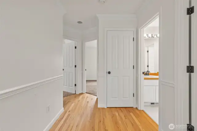 Thoughtful and Spacious Hallway Design