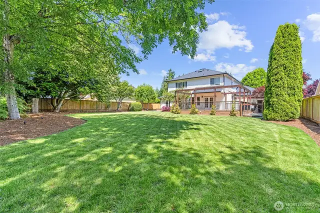 Lush Matured Landscaping