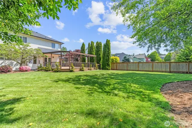 Lush Matured Landscaping