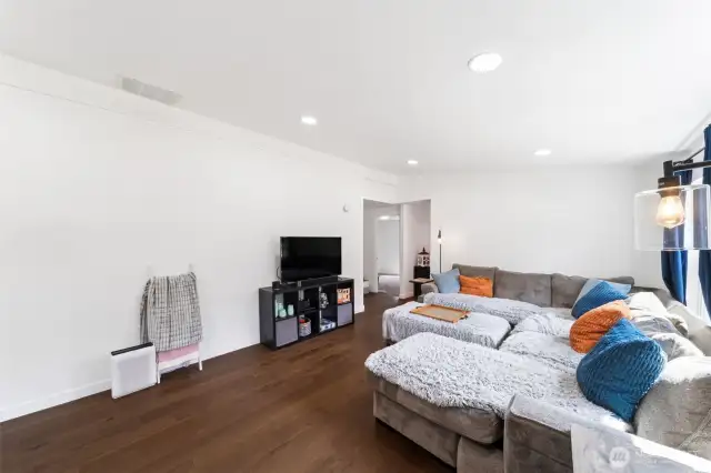 Great room big enough for your huge sectional.