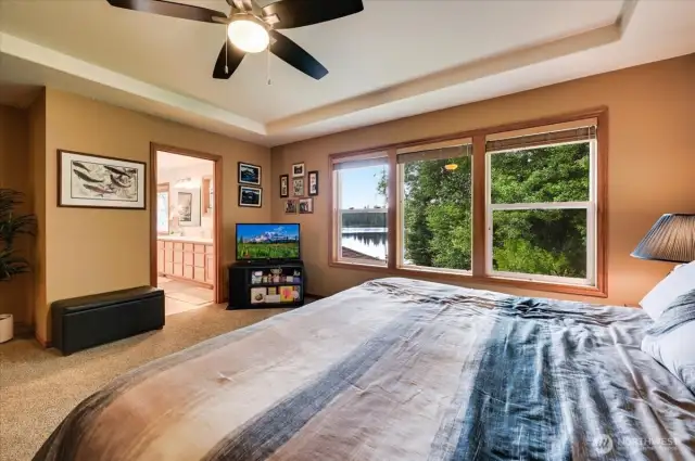 Primary Suite with view of the lake