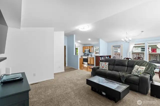 Step into a bright and airy open floorplan, perfect for modern living and entertaining.