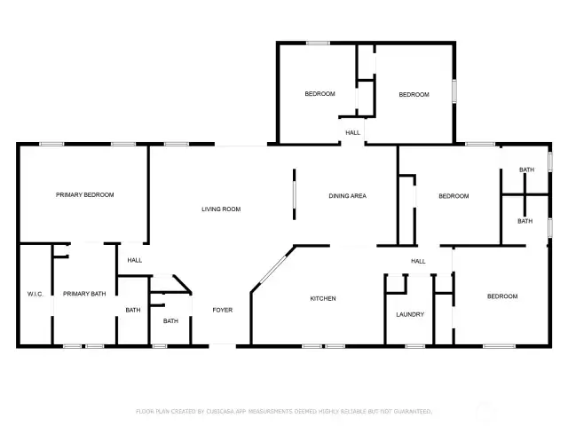 Any of these rooms can be used as bedroom, it is a 3 Bedroom septic