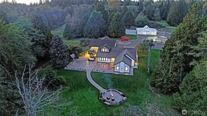 Absolute Privacy on 13.85 Acres with Flowing Pastures and Woods~
