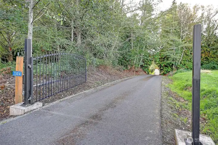 Gated and Paved Driveway to your Country Estate~