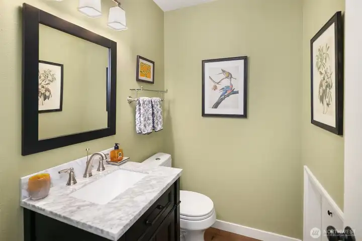 New Upgraded Main Floor Powder Room