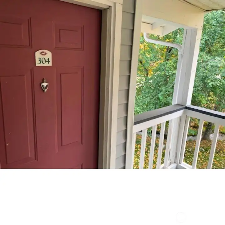 Covered front porch.