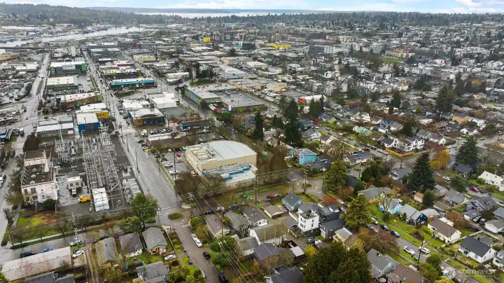 Located in the city neighborhood of Ballard