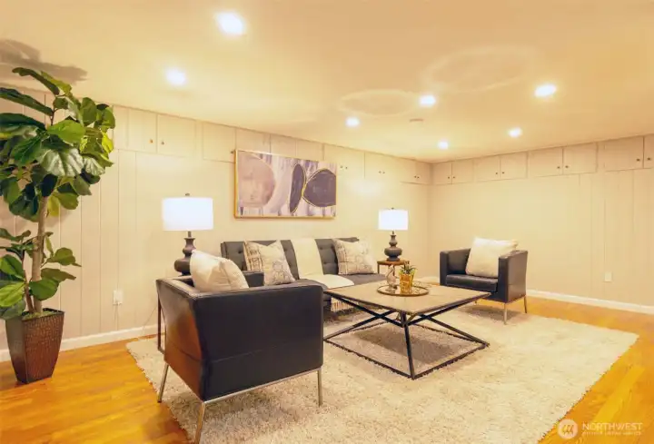 Would also make a great theater/TV or game. Did we mention the storage!