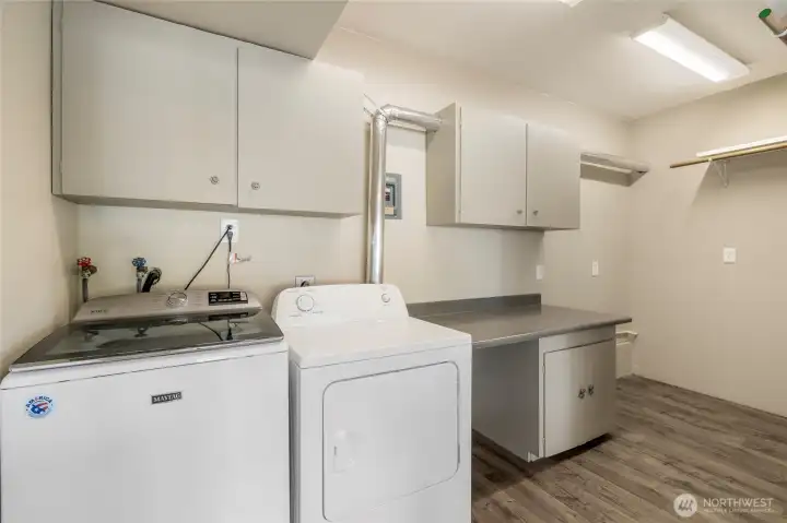 Large laundry room