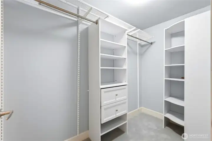Primary Walk-in Closet
