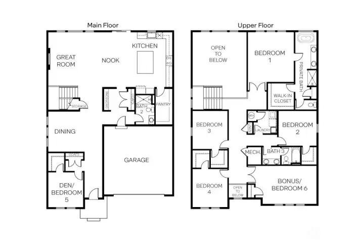 Caslon plan at Harrison Court