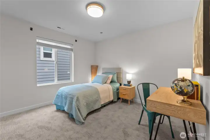 Plenty of space for these rooms to evolve.
