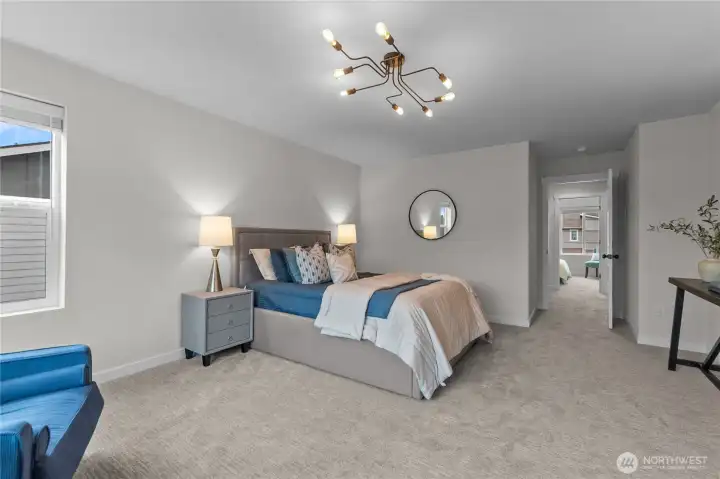 Unwind in your private suite with mountain views.