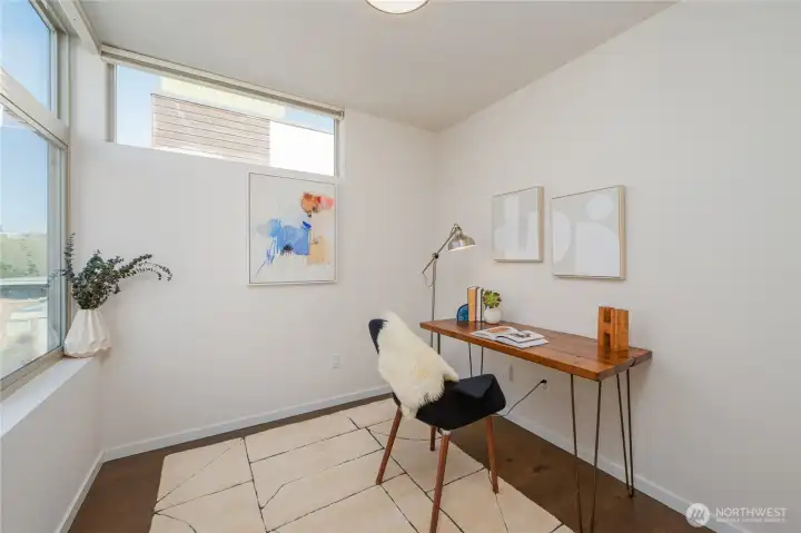Bonus room on the third floor has been used as an office, nursery, and guest room. What will you use it for?