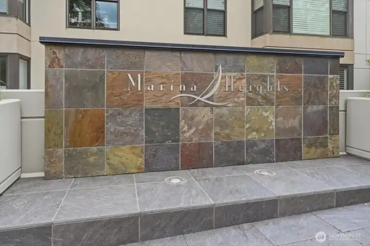 Marina Heights 3rd Ave Entry Marina Heights 3rd Ave Entry