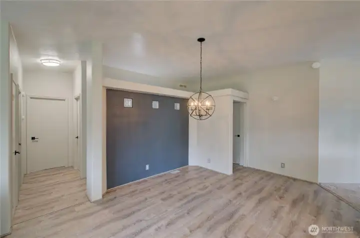 Formal dining area