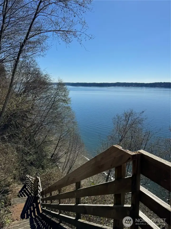 Stairs to Beach