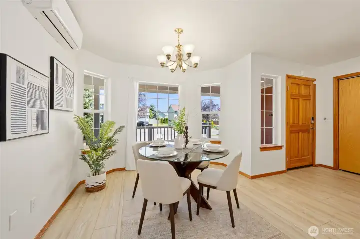 A welcoming dining space for everyday meals and memorable gatherings.