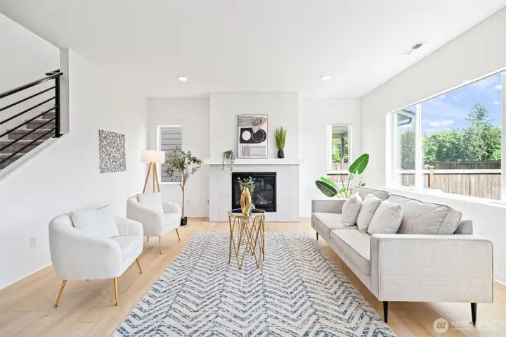 Gas fireplace