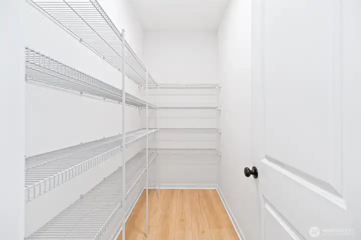 HUGE walk in pantry