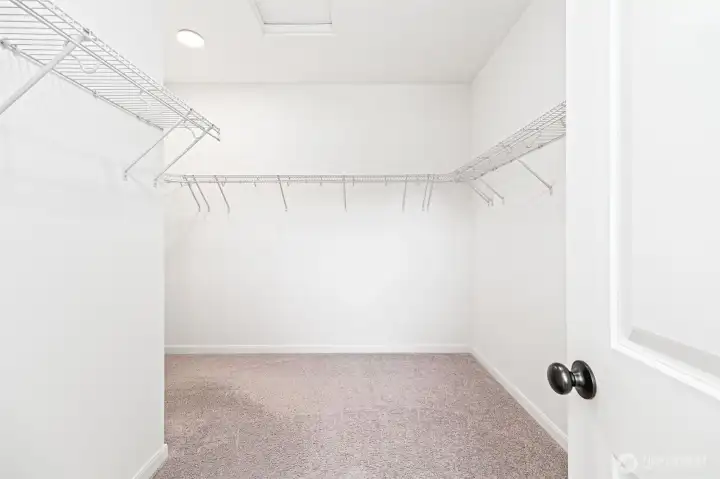 HUGE walk in closet