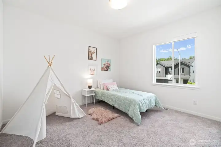 2 additional bedrooms upstairs