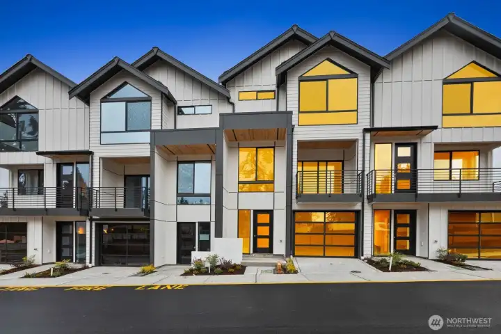 Welcome to Winsor Townhomes. Photos shown are of a similar home within the community.