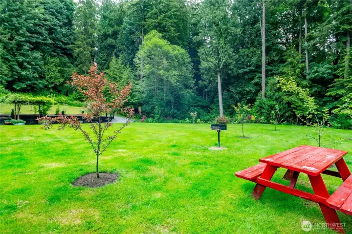 BBQ picnic area