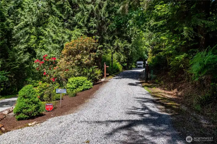 Gated driveway