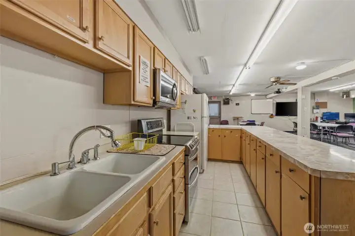 Lower level kitchen