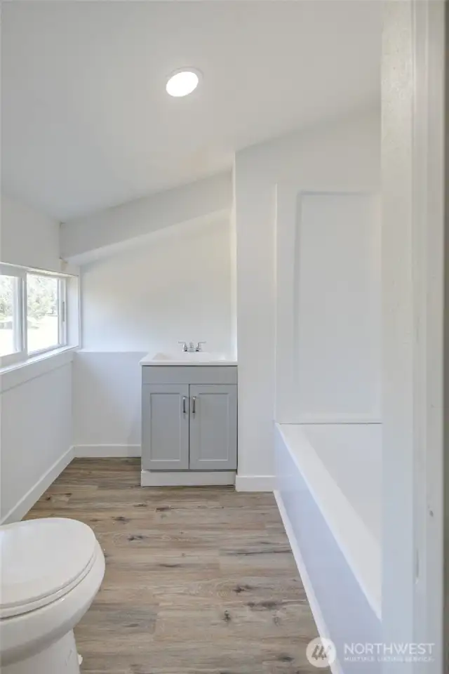 Upper full bath #2.