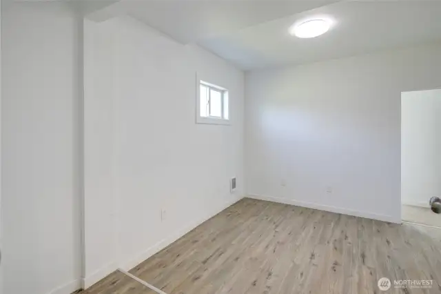 Lower unit back family room.