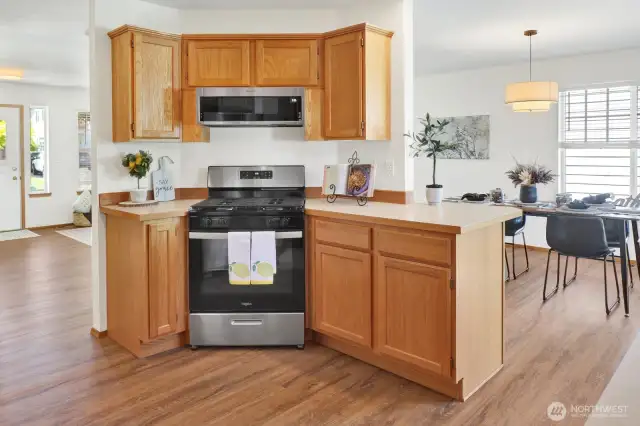 The creative cooking station!