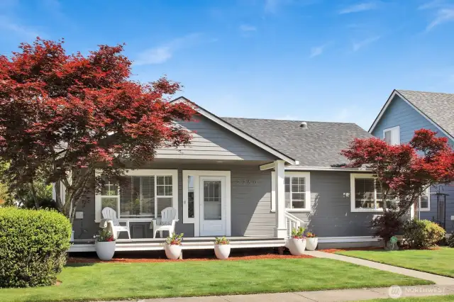 The exterior has been equally well cared for, with partial siding replacement, a newly renovated front porch, fresh exterior paint, and a brand-new roof—just installed. What are you waiting for??