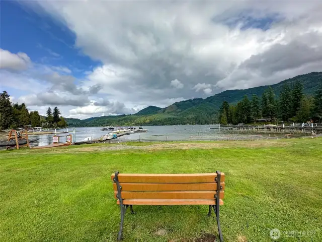 Wonderful community beach