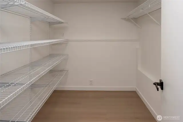 Oversized storage room.